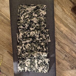 8oz Camouflage Cargo fabric- Green Black Tan